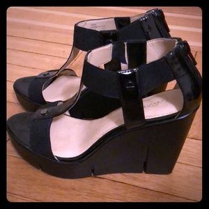 Cute Strappy Platform Sandals by Calvin Klein